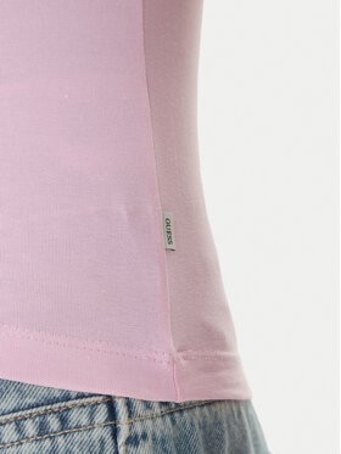 Guess Jeans T-Shirt W6RI15 J1314 Różowy Regular Fit