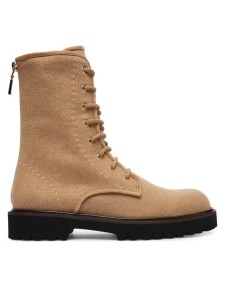 Max Mara Trzewiki Bakerzipwk 2524796012600 Brązowy