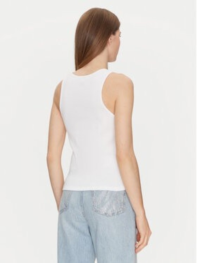TWINSET Top 251TP2550 Biały Slim Fit