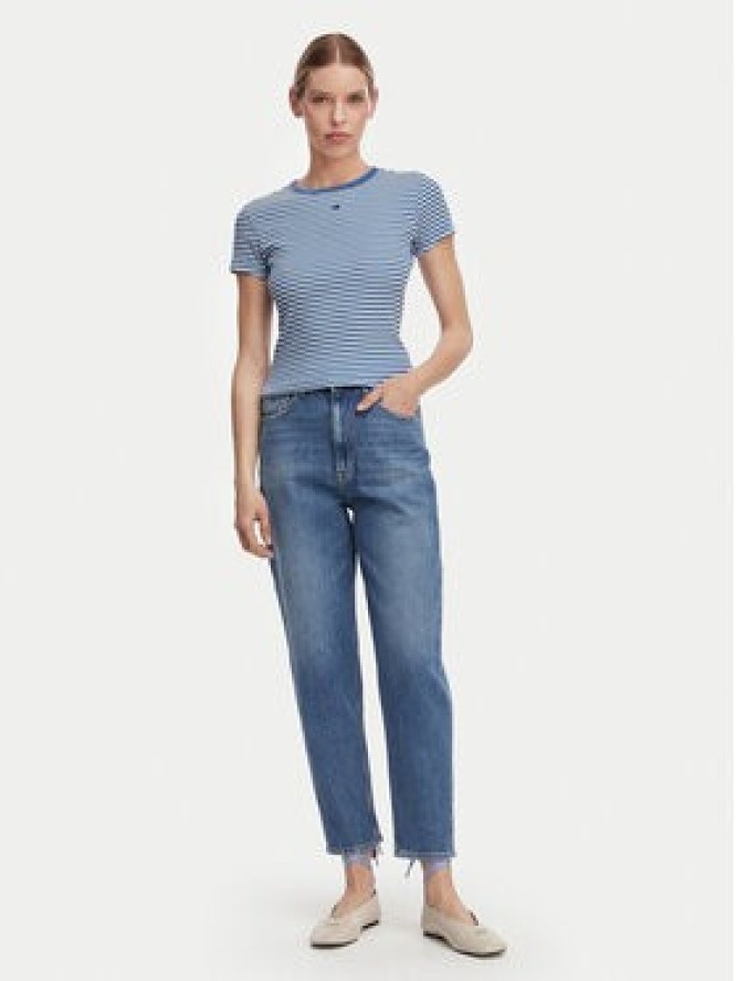 Tommy Jeans Komplet t-shirtów DW0DW21430 Kolorowy Slim Fit