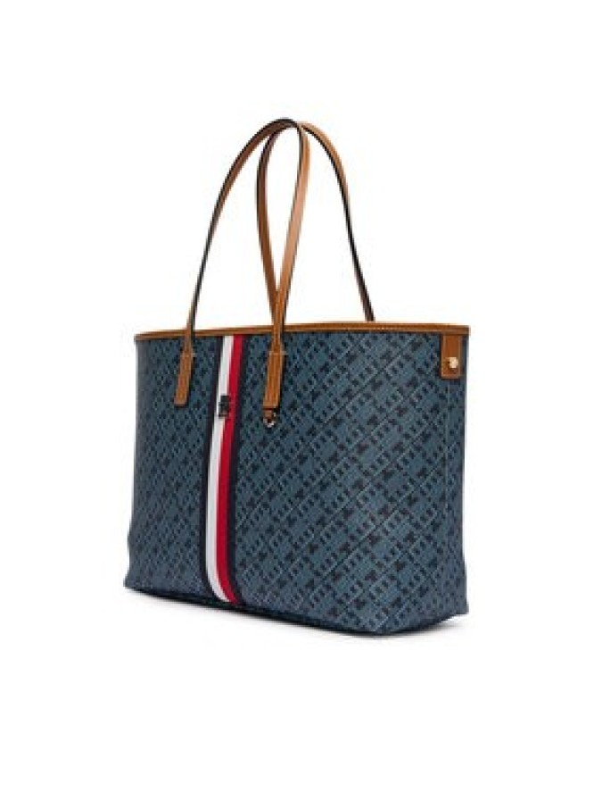 Tommy Hilfiger Torebka Th Monoplay AW0AW19178 Granatowy