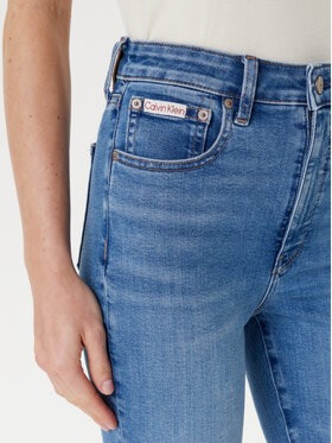 Calvin Klein Jeans Jeansy LV047B769G Niebieski Skinny Fit