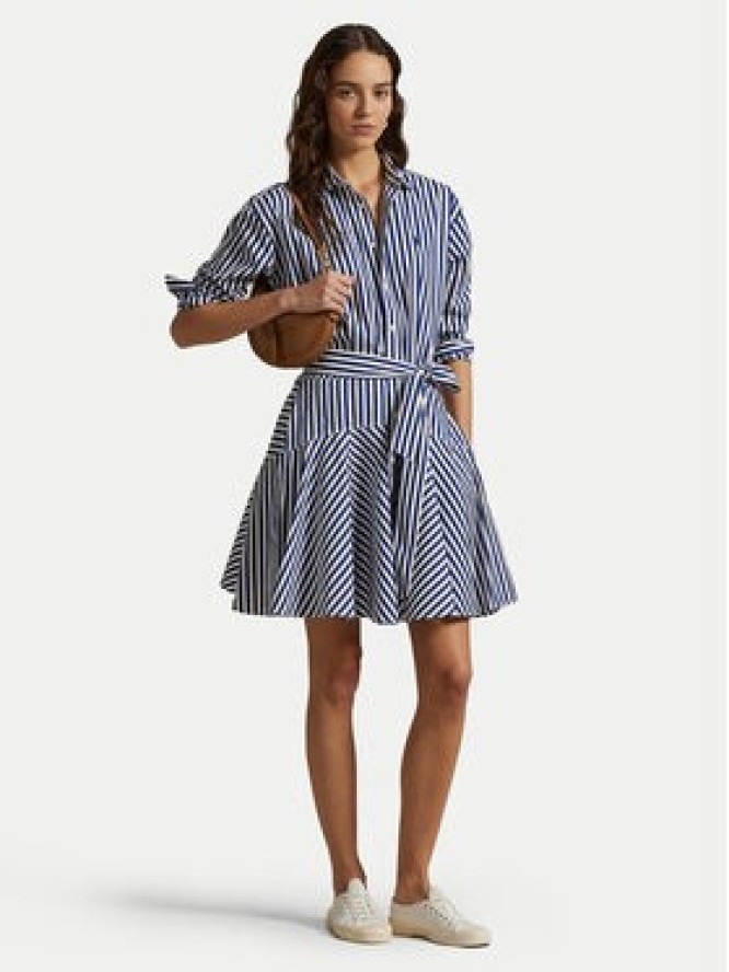 Polo Ralph Lauren Sukienka koszulowa 211929600003 Niebieski Regular Fit