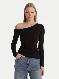 Guess Bluzka W6RP02 KC1J2 Czarny Regular Fit