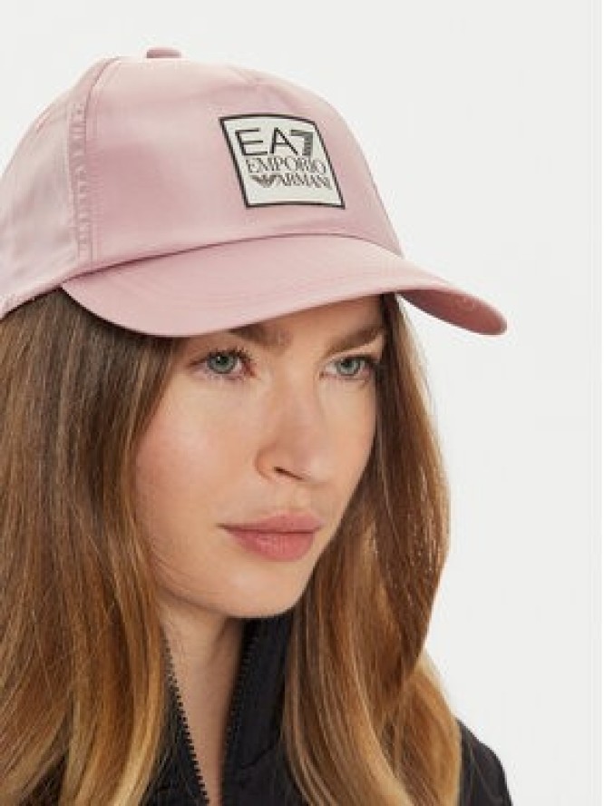 EA7 Emporio Armani Czapka z daszkiem 280044 4F100 27372 Różowy