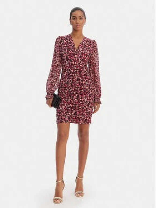 Morgan Sukienka codzienna 261-RIBLOO Różowy Slim Fit