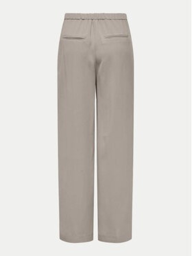 ONLY Spodnie materiałowe Leila 15338347 Beżowy Wide Leg