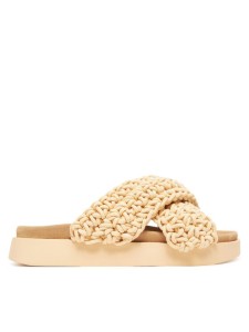 Inuikii Klapki Woven Strap Stones 70104-367 705 Beżowy