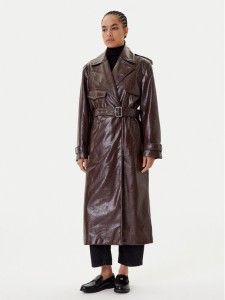 HUGO Płaszcz przejściowy Malitte-1 50542286 Brązowy Relaxed Fit