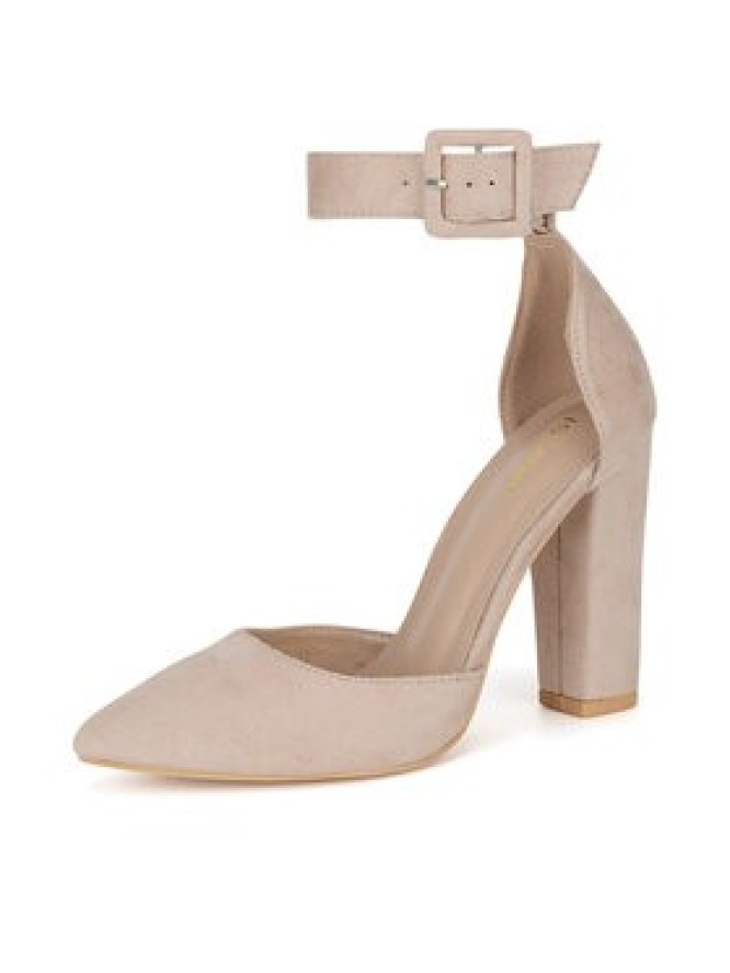 DeeZee Czółenka K539 Beżowy