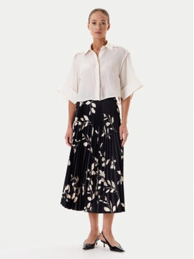 Tatuum Spódnica plisowana Mirama 3 T2504.182 Czarny Regular Fit