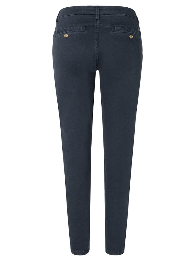 Timezone Spodnie chino "Madison" w kolorze granatowym rozmiar: W24