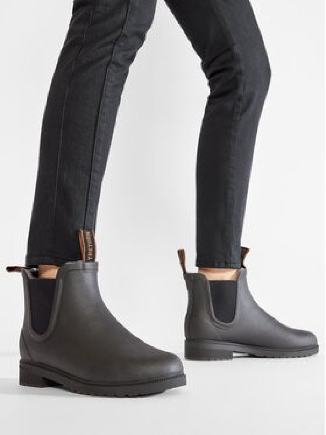 Tretorn Kalosze Chelsea Classic Winter 47338010 Czarny