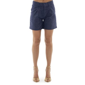 Szorty z bawełna z kieszenie na co dzień