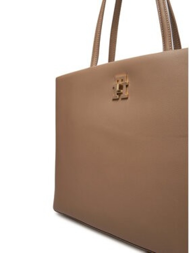 Tommy Hilfiger Torebka Th Modern Tote AW0AW17528 Beżowy