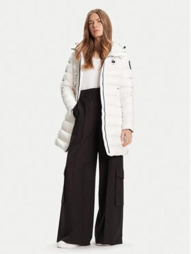 Blauer Kurtka puchowa 25WBLDK03102 Biały Regular Fit