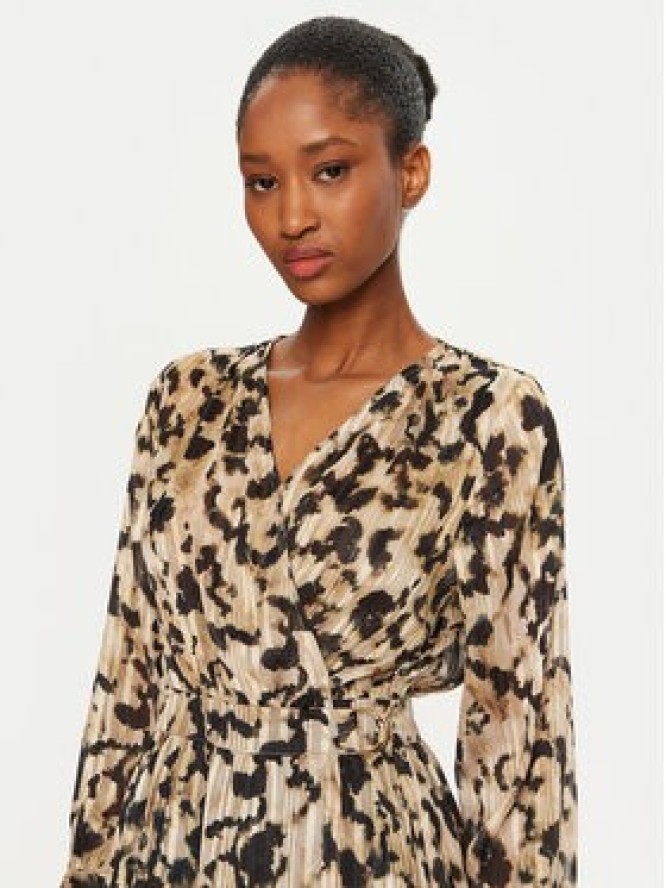 Morgan Sukienka codzienna 242-RILOV.F Beżowy Regular Fit