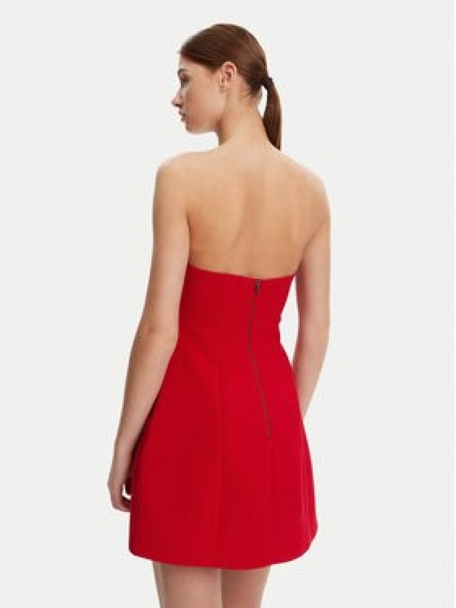 Bardot Sukienka koktajlowa 59333DB2 Czerwony Regular Fit