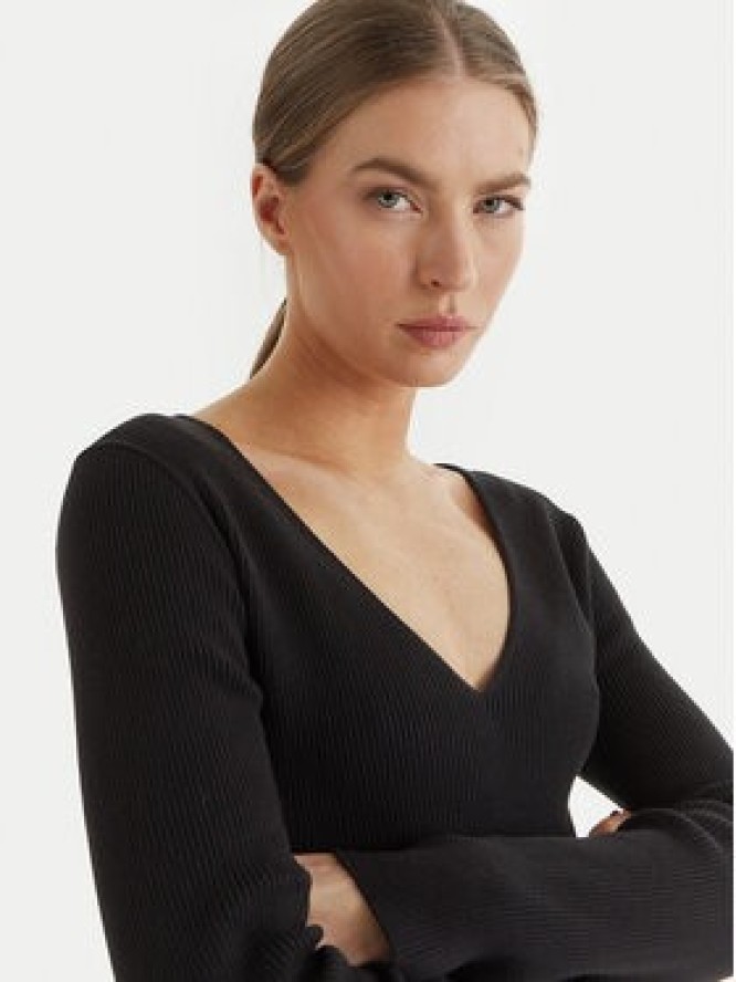 Calvin Klein Jeans Sukienka codzienna LV047F324G Czarny Slim Fit