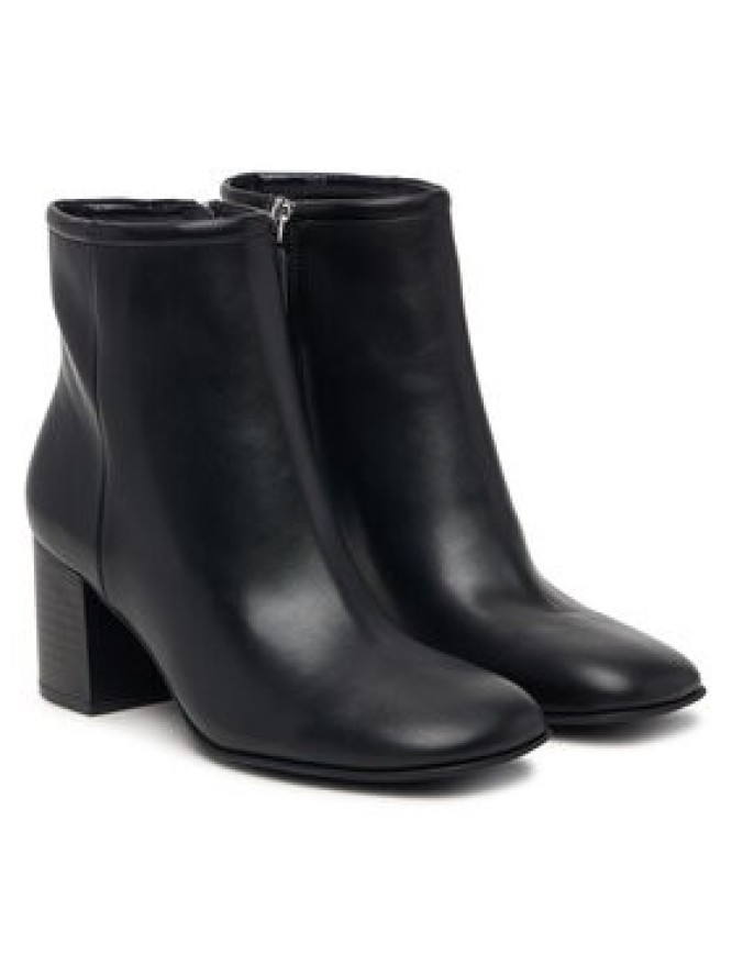 Guess Botki FLFALE LEA10 Czarny