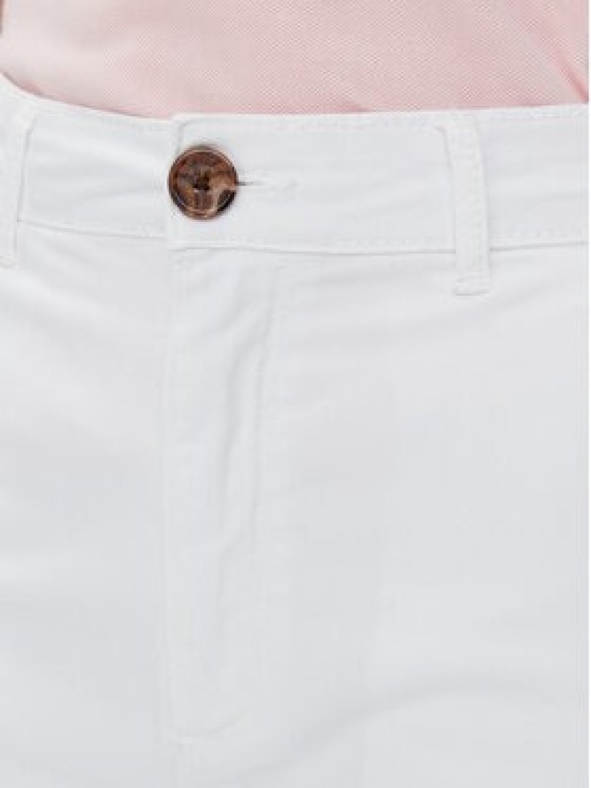 U.S. Polo Assn. Szorty materiałowe WUP1121 Biały Regular Fit