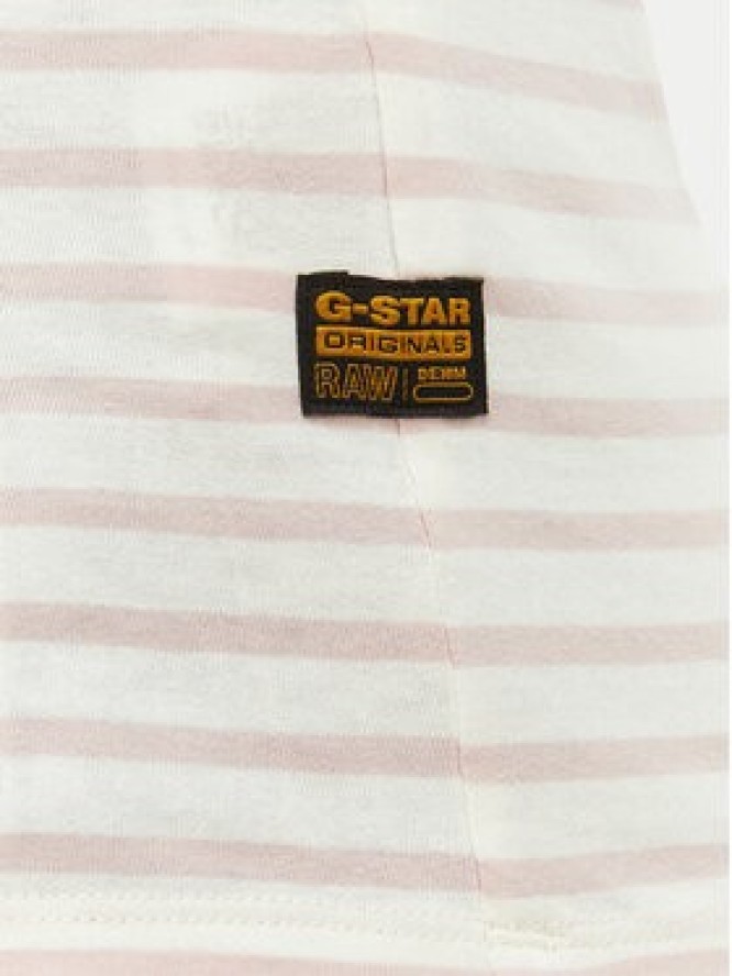 G-Star Raw T-Shirt Eyben D24533-D244 Biały Regular Fit