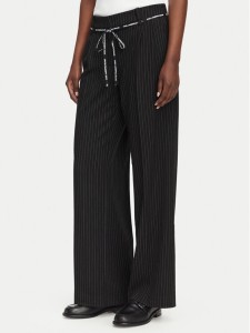 Karl Lagerfeld Jeans Spodnie materiałowe B3W10019 Czarny Regular Fit