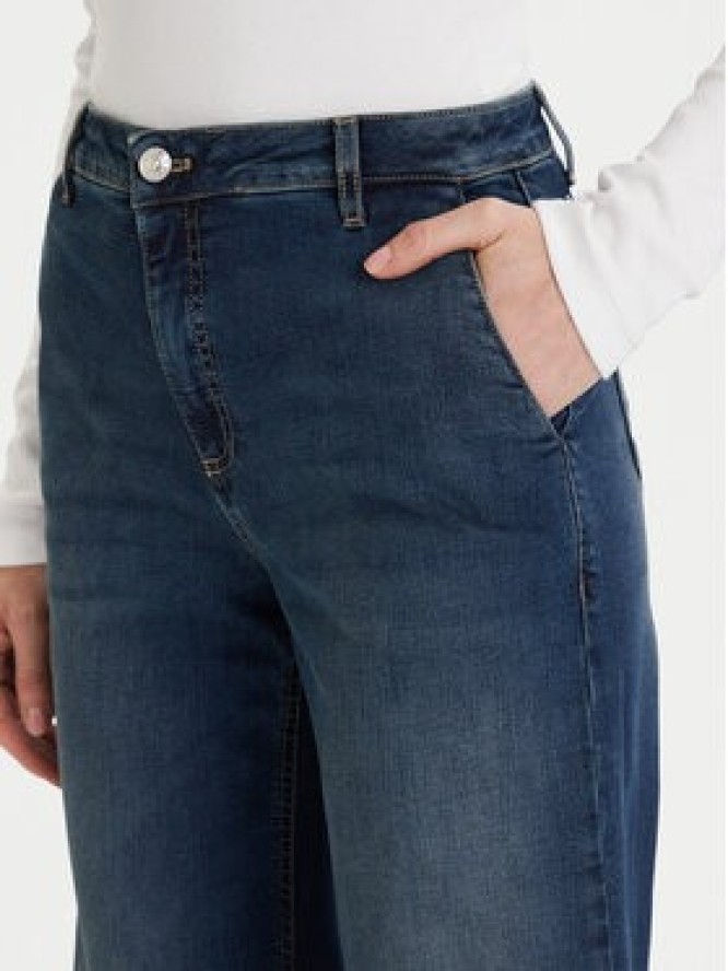 ViCOLO Jeansy DF5103 Niebieski Wide Leg