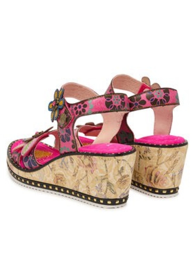 Laura Vita Sandały Ballon 08 Różowy