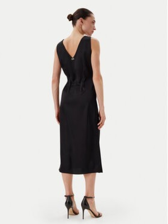 Rinascimento Sukienka koktajlowa CFC0122928003 Czarny Regular Fit