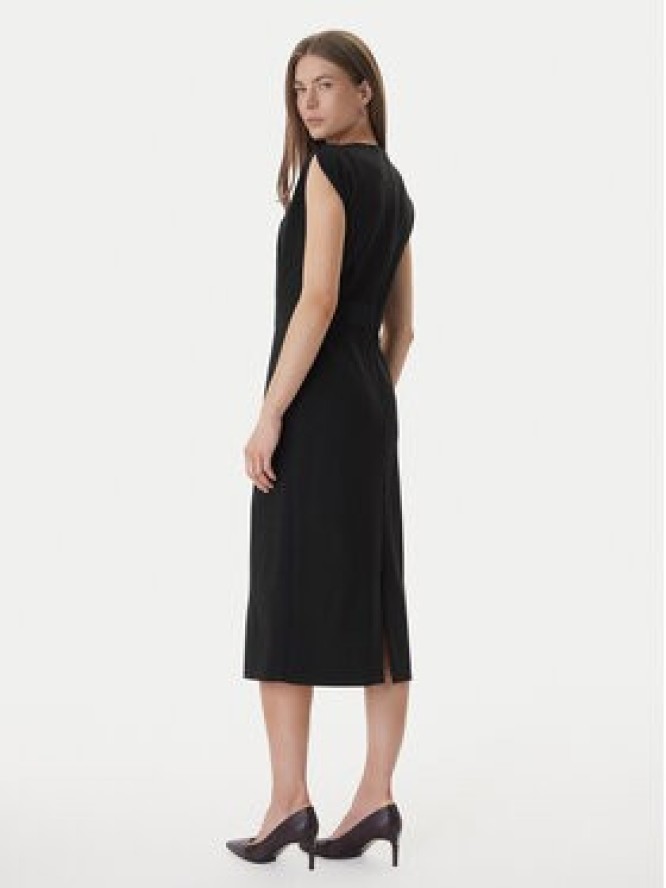BOSS Sukienka koktajlowa Detira1 50551898 Czarny Slim Fit