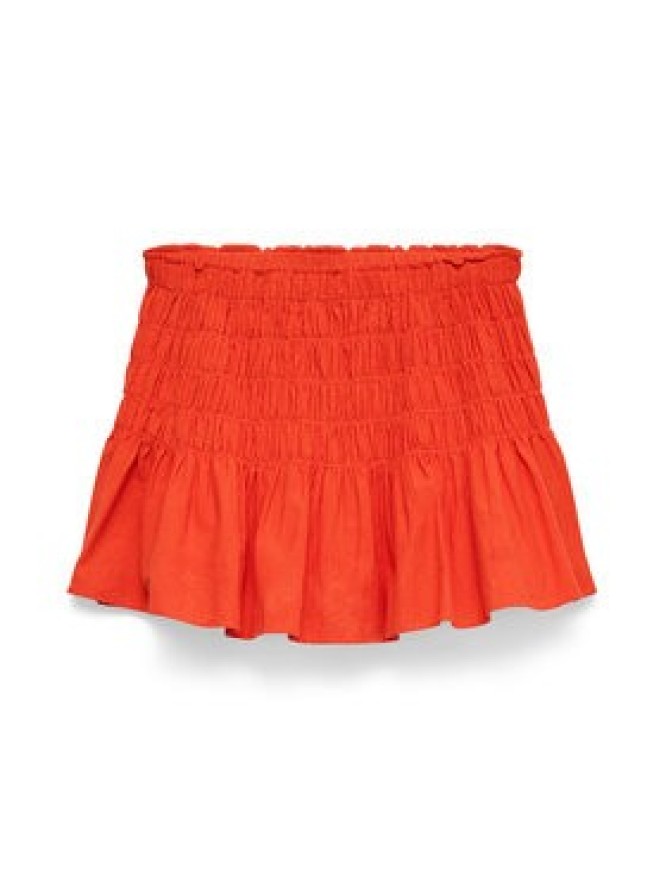 Vero Moda Spódnica mini Sofia 10350924 Pomarańczowy Regular Fit