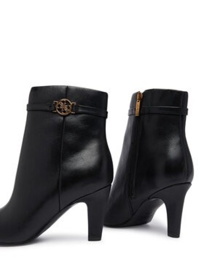 Guess Botki FLFOTI LEA10 Czarny
