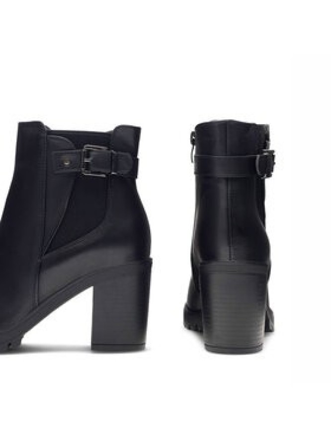 Clara Barson Botki MAGNA HL221125 Czarny