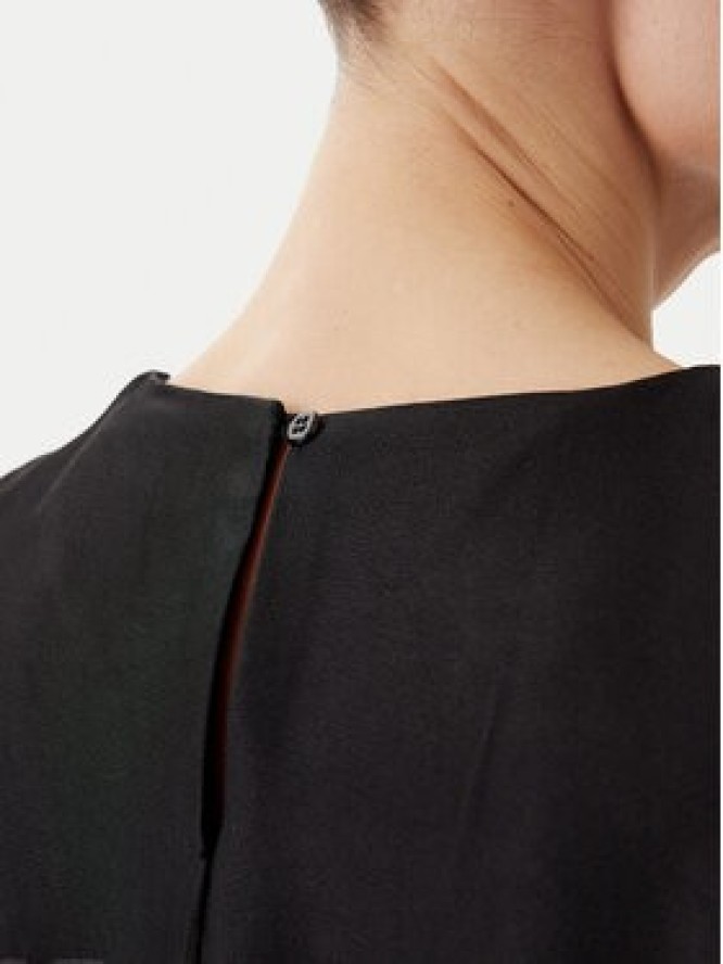 Eleh Bluzka ESS250048 Czarny Regular Fit