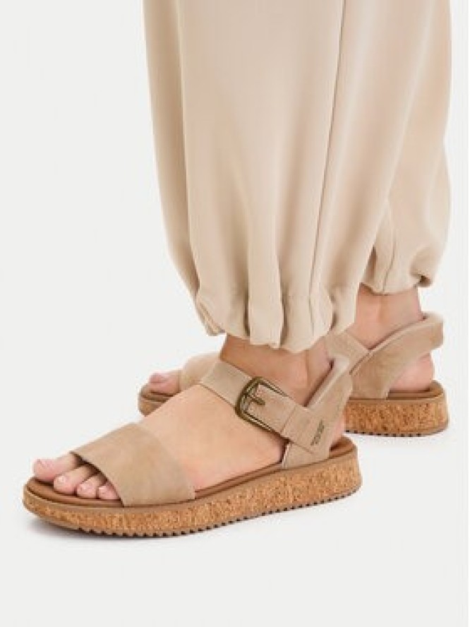 Skechers Sandały Bobs Sun Vibe 114423/NAT Beżowy