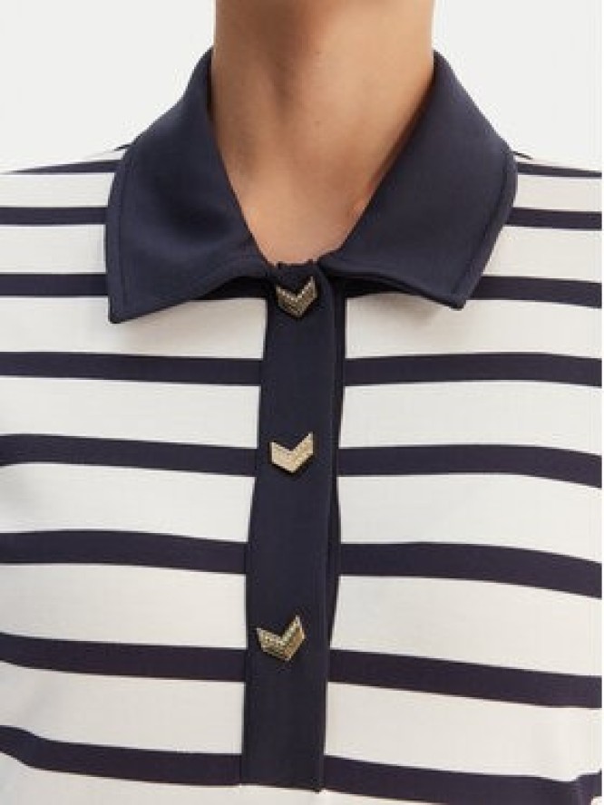 Liu Jo Sport Sukienka codzienna TA6125 J3867 Granatowy Regular Fit