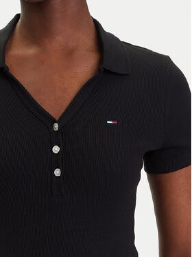 Tommy Jeans Sukienka codzienna DW0DW21172 Czarny Regular Fit