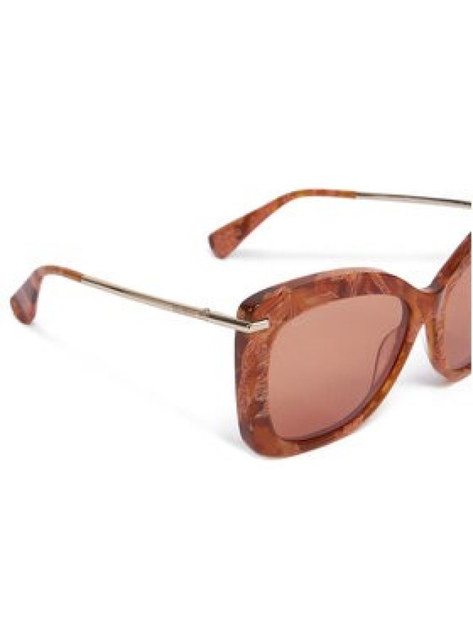 Max Mara Okulary przeciwsłoneczne MM0101 56E Brązowy