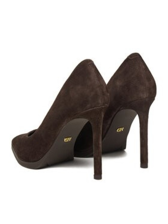 GINO ROSSI Szpilki EO-AZI-LT2472-1 Brązowy