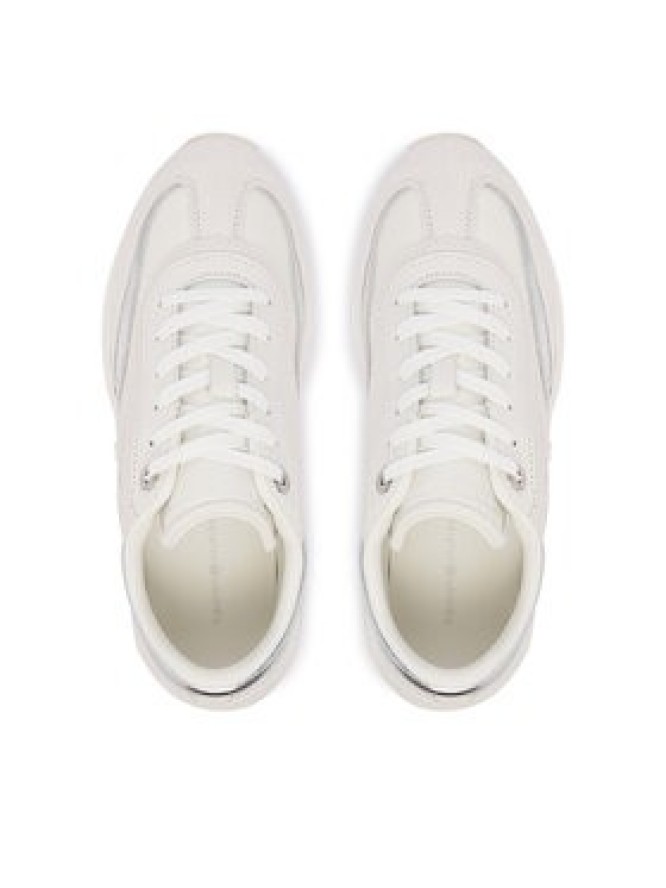 Tommy Hilfiger Sneakersy Th Modern Sporty Runner Leather FW0FW09590 Biały