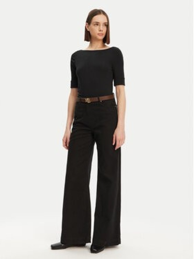 Lauren Ralph Lauren Bluzka Brs-Knits 200654963 Czarny Regular Fit