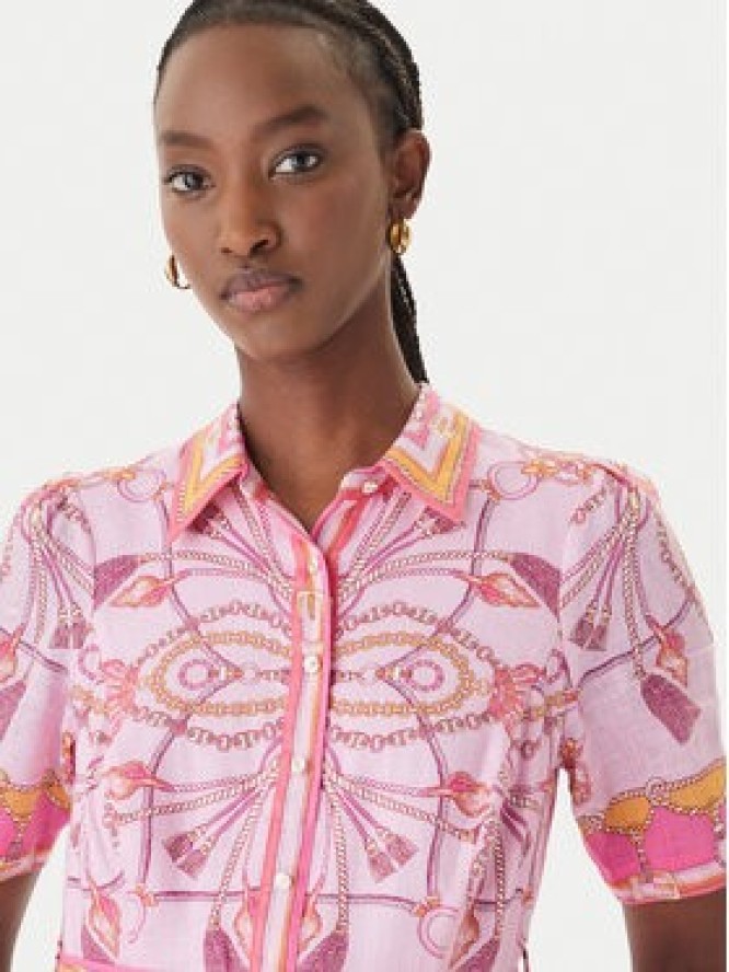 Hale Bob Sukienka letnia Aula 61SG670A Różowy Regular Fit