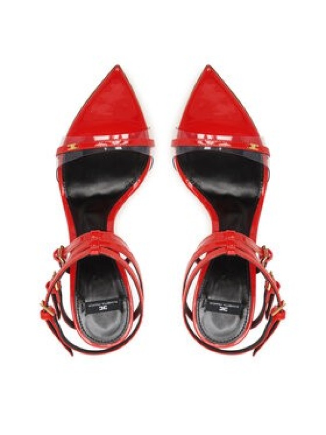 Elisabetta Franchi Sandały SA49L61E2 Czerwony