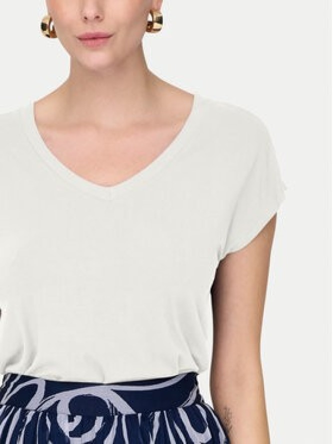 ONLY T-Shirt Rilla 15315776 Biały Regular Fit