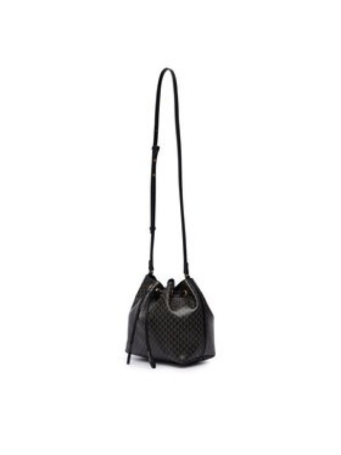 Calvin Klein Torebka Emblem Aop Drawstring Bucket LV04F3785G Czarny