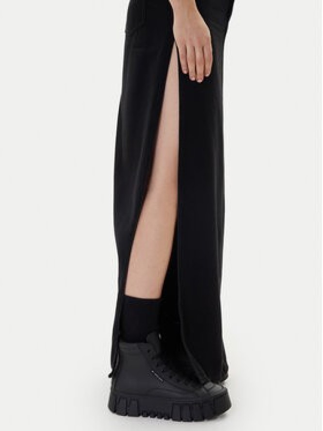 Tommy Jeans Spódnica jeansowa DW0DW22119 Czarny Regular Fit