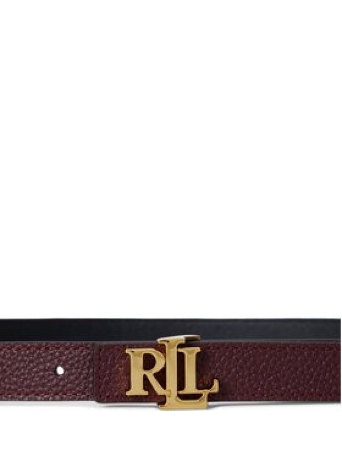 LAUREN RALPH LAUREN Pasek 412P06811001 Bordowy