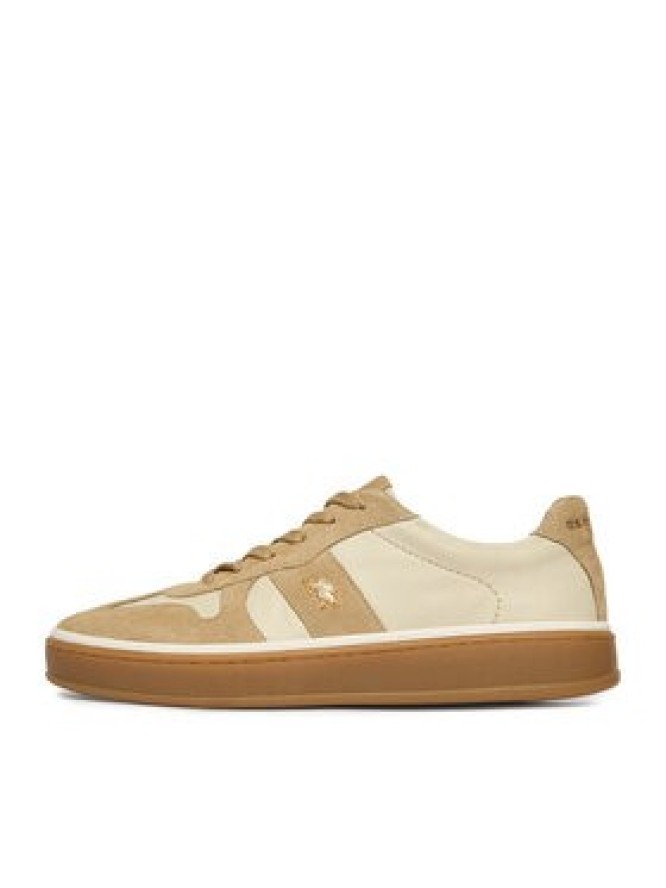 U.S. Polo Assn. Sneakersy EO-HAIRY001W/6LS1 Écru