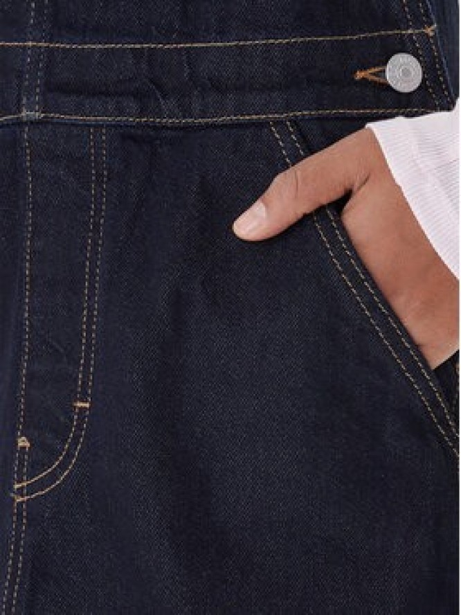 Tommy Jeans Sukienka jeansowa DW0DW22555 Granatowy Regular Fit